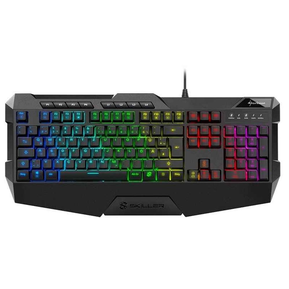 Sharkoon Skiller SGK4 Gaming Keyboard RGB schwarz