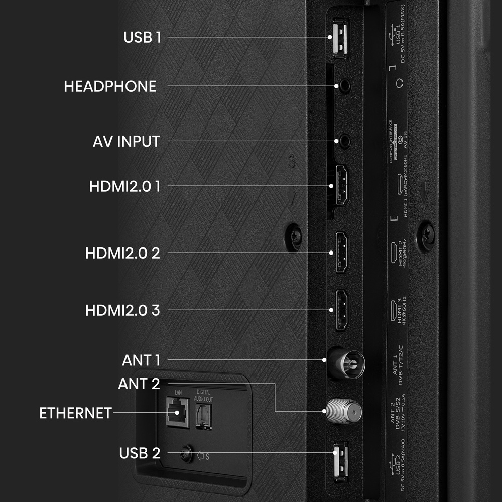 Hisense 75A6K 190 cm (75 Zoll) 4K Ultra HD Smart-TV schwarz