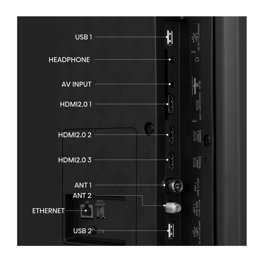 Hisense 43A7KQ 109 cm (43 Zoll) 4K-QLED-TV