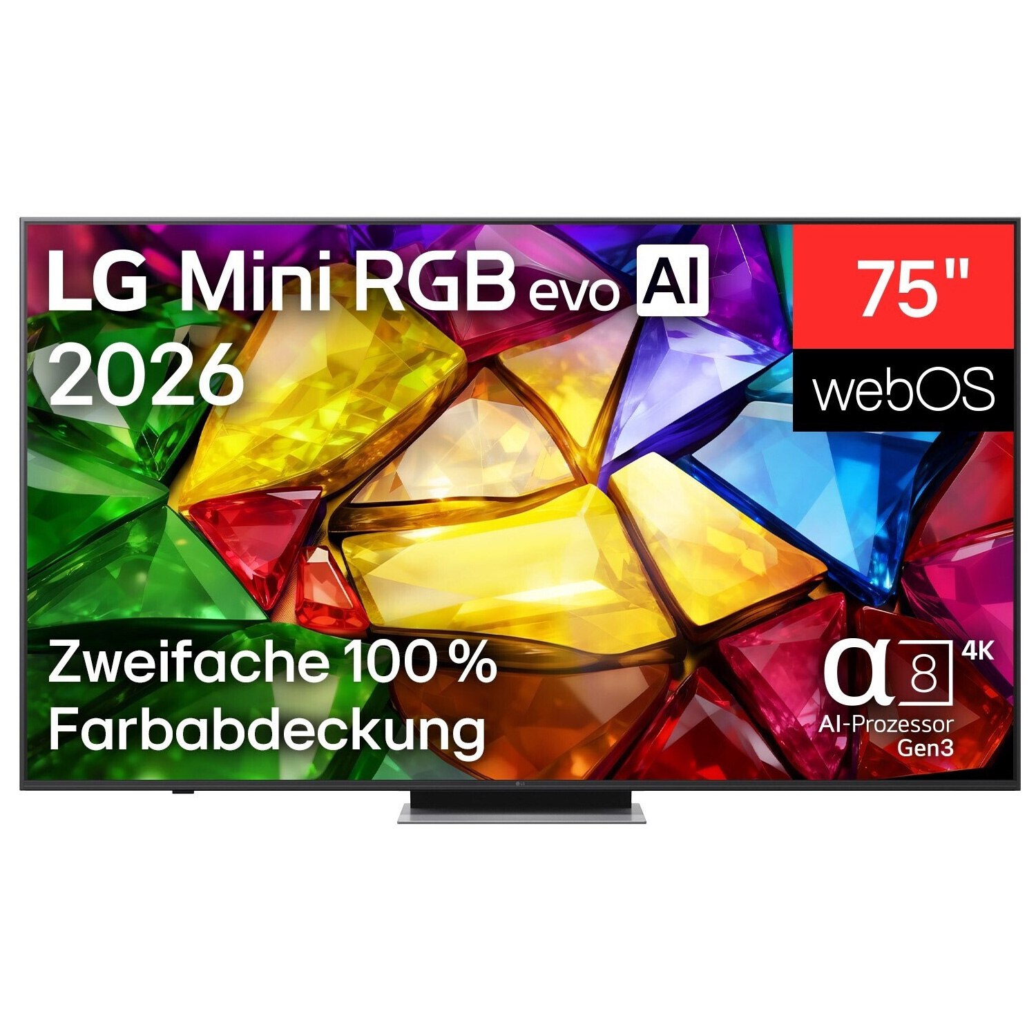 LG 75MRGB87B9B 190,5 cm (75 Zoll) 4K-Mini-LED-TV