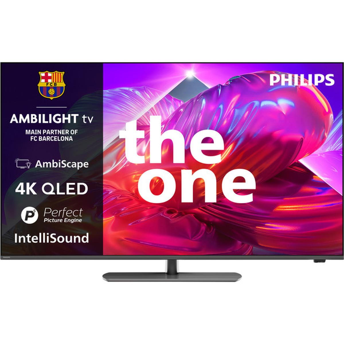 Philips 50PQS9001/12 127 cm (50 Zoll) 4K-QLED-TV mit Ambilight