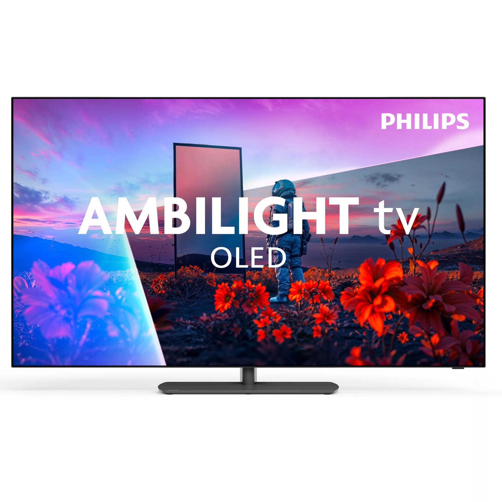 Philips 55OLED811 139,7 cm (55 Zoll) 4K-OLED-TV mit Ambilight