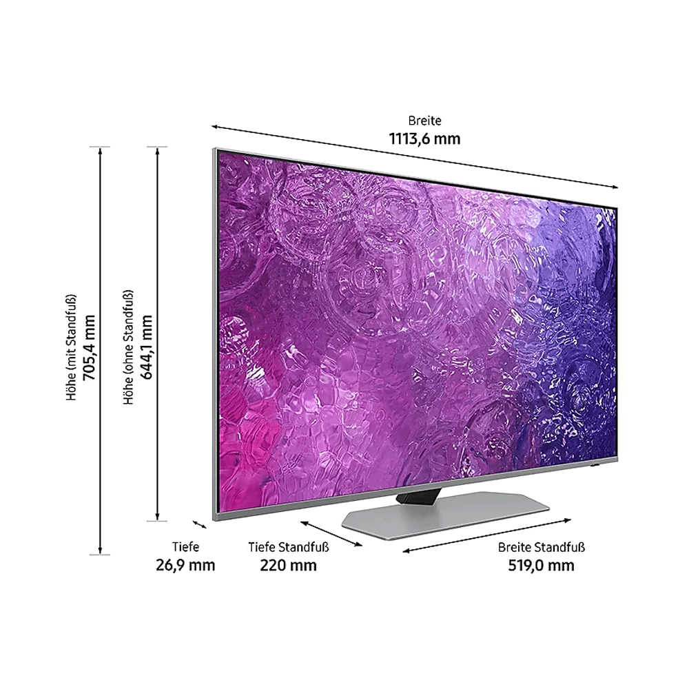 Samsung GQ50QN92CATXZG 126 cm (50 Zoll) 4K-Neo QLED-TV