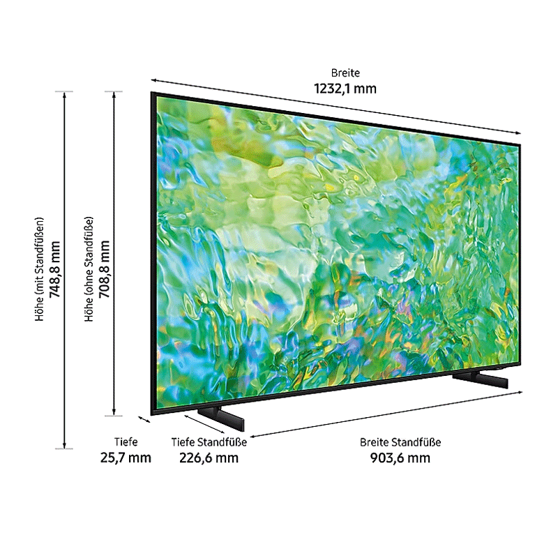 Samsung GU55CU8079UXZG 138cm (55 Zoll) 4K-LED-TV