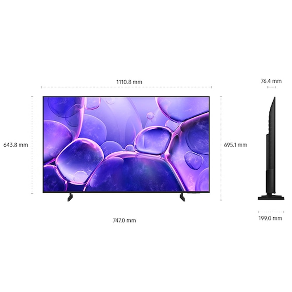 Samsung Crystal UHD UE-U8072F 125 cm (50 Zoll) 4K-LED-TV