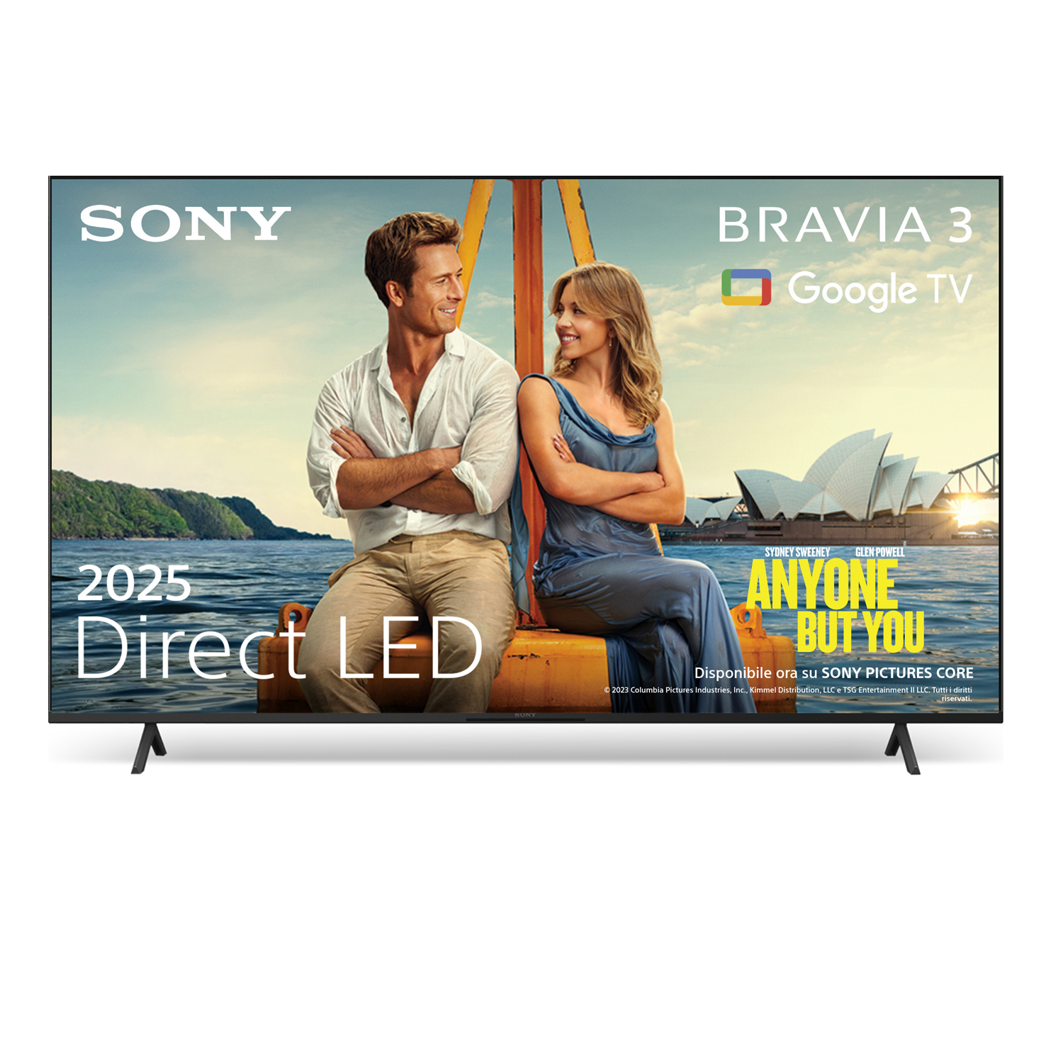 Sony Bravia 3 K43S35BP 109,2 cm (43 Zoll) 4K-LED-TV