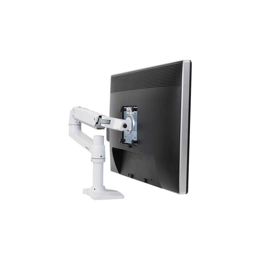 Ergotron LX Monitorarm Tischhalterung für einen 38,36 cm 34 Zoll Monitor weiß