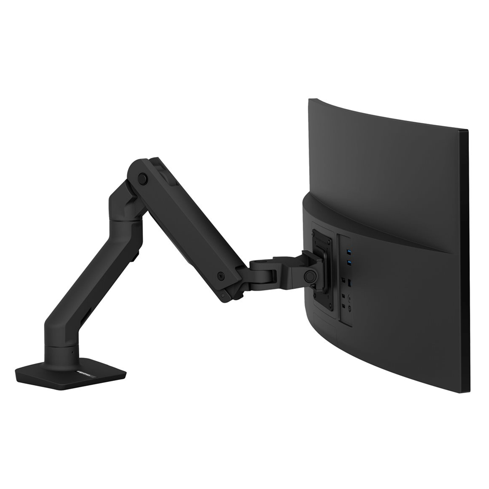Ergotron HX Monitor Tischhalterung mit patentierter CF-Technologie bis (49 Zoll)