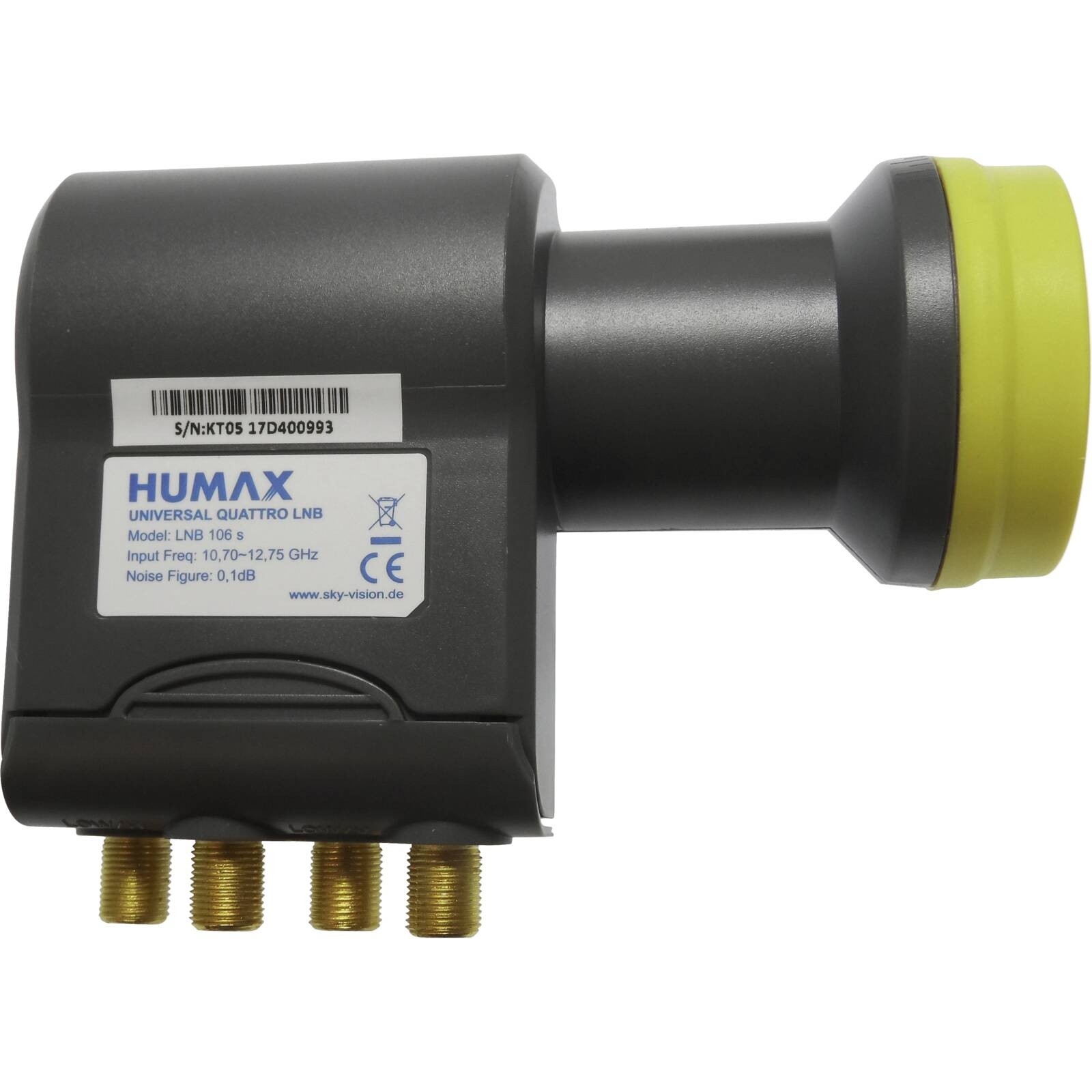 Humax 106s Gold Quattro-LNB
