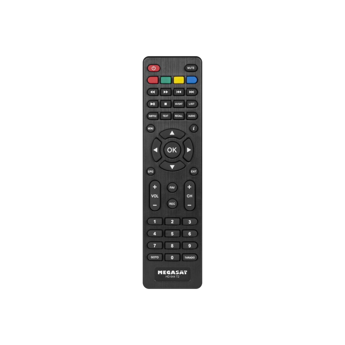 Megasat HD 644 DVB-T2 Receiver schwarz