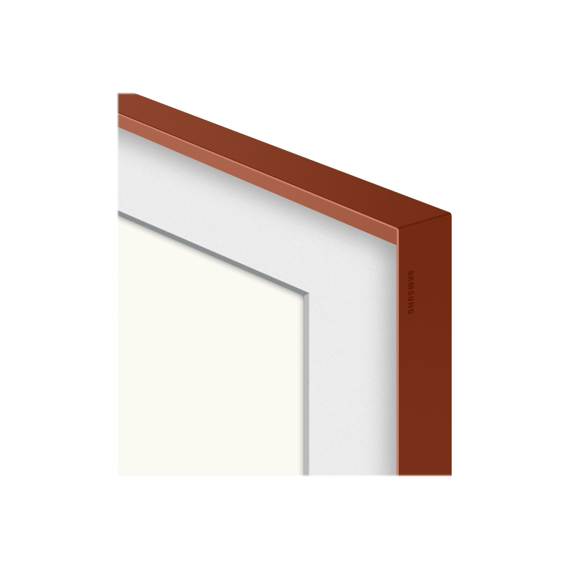 Samsung The Frame Rahmen 65 Zoll (VG-SCFA65TRCXC) in Terracotta, abgeschrägt [2021]