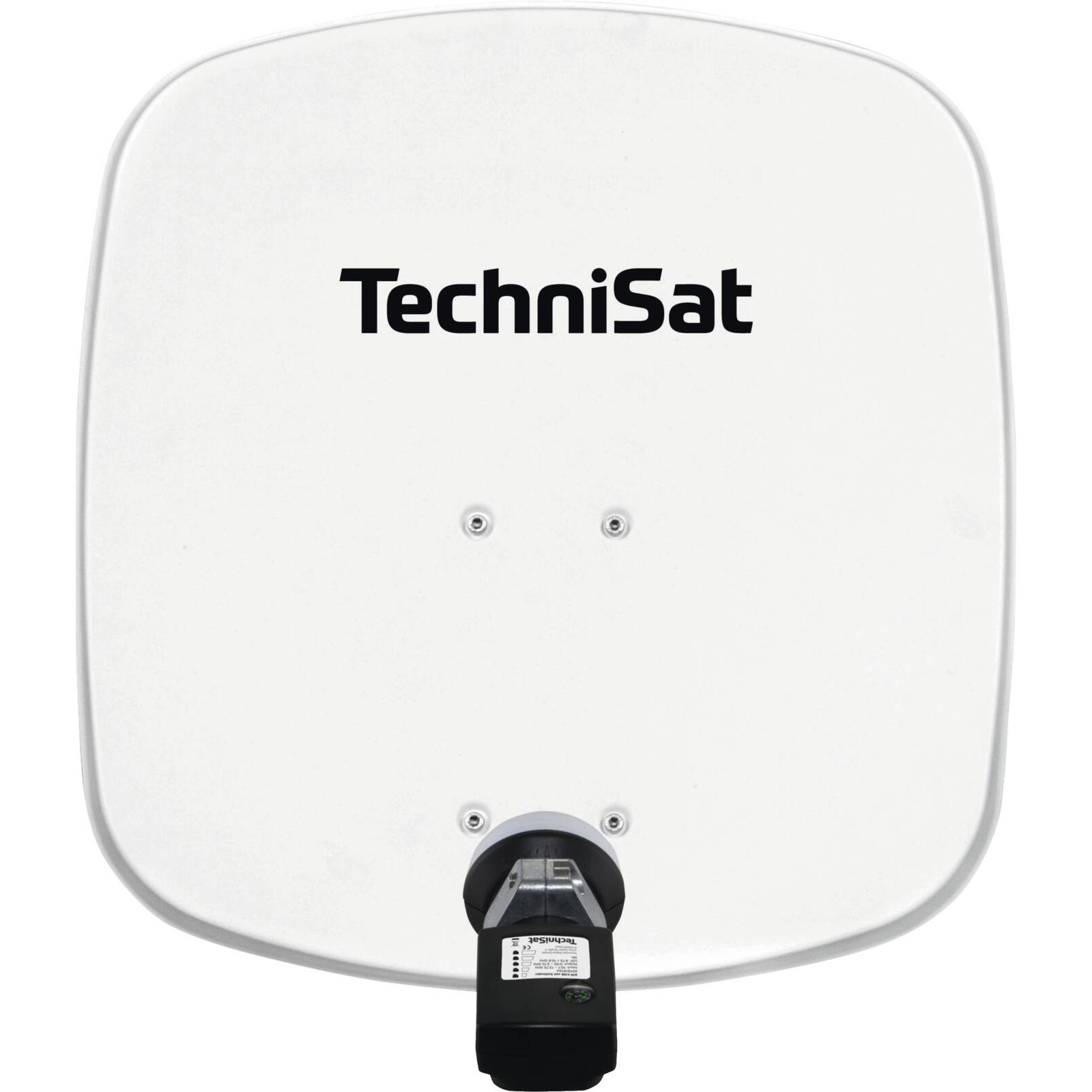 TechniSat DIGIDISH 45 Satellitenschüssel Komplettset polarweiß