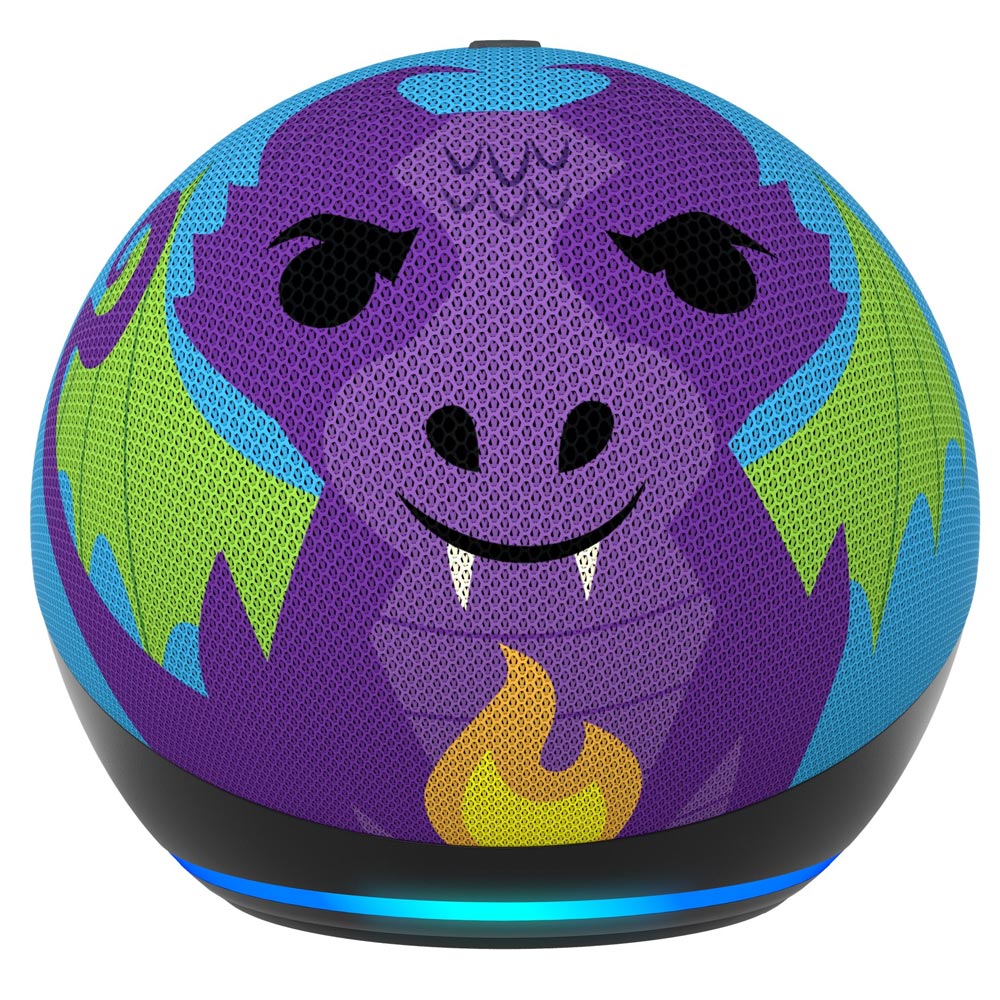 Amazon Echo Dot (5th Generation) Drachen-Design