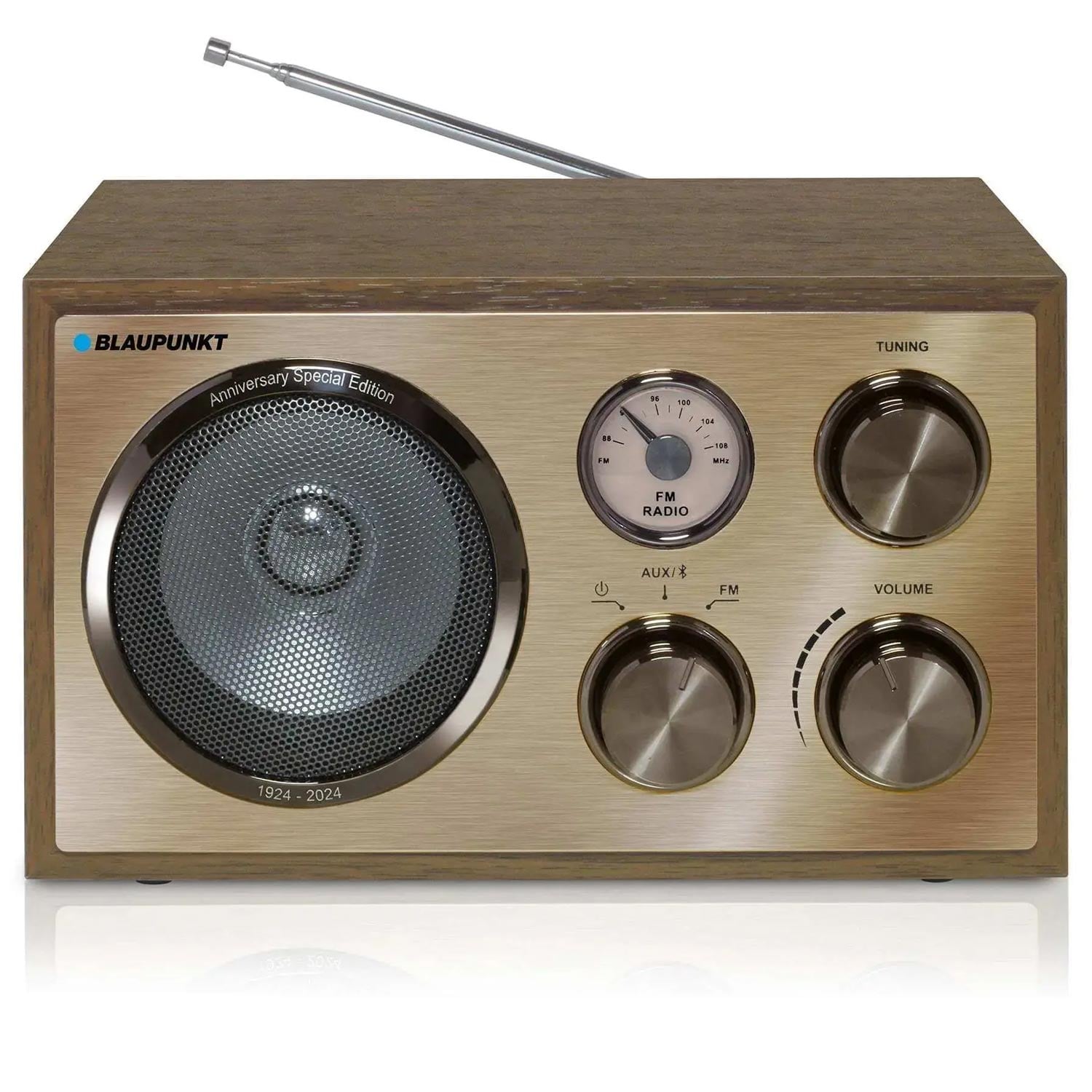 Blaupunkt RXN 180 Nostalgieradio mit Bluetooth messing