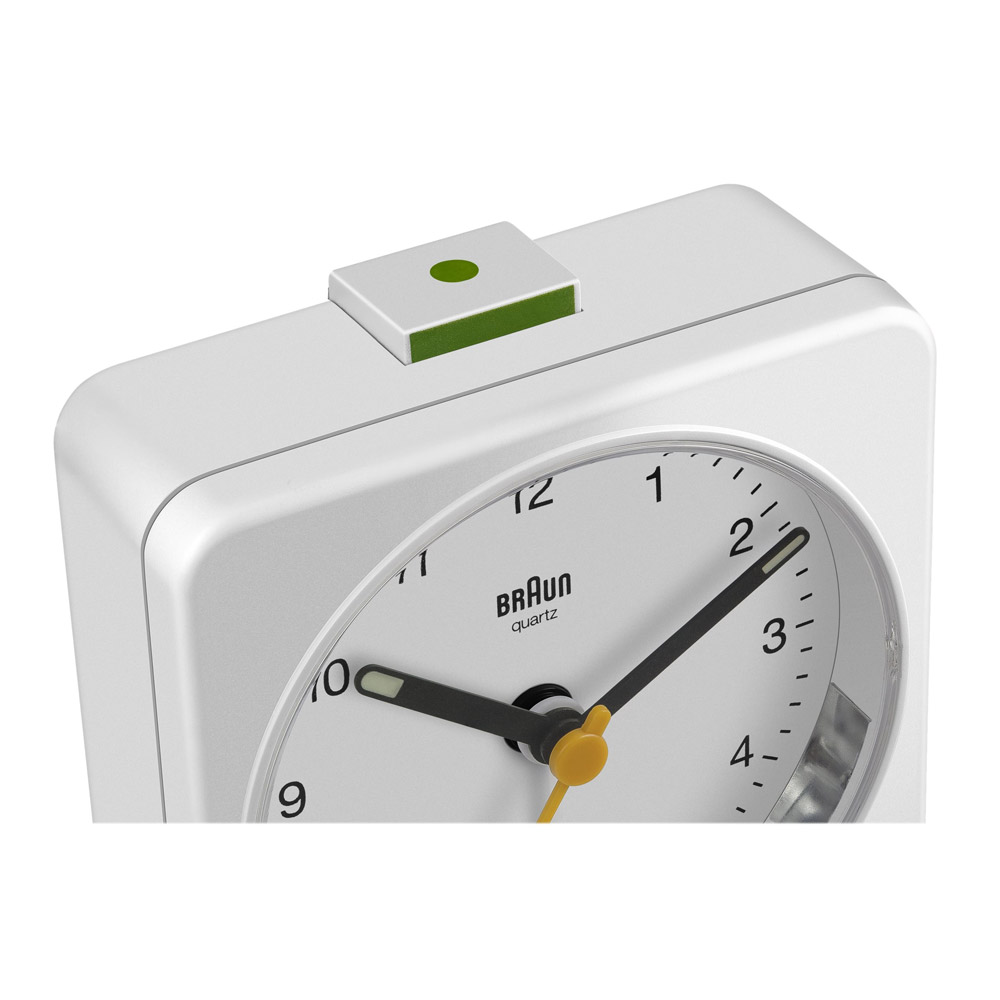 Braun BC03W Quarzwecker weiß (2.Wahl)
