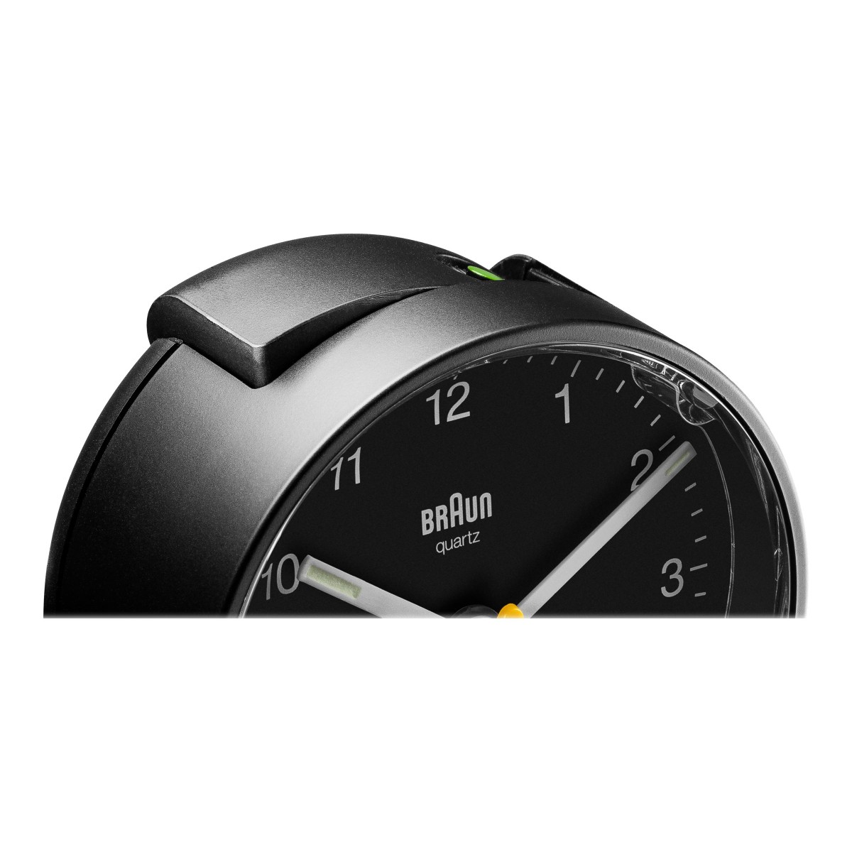 Braun BC01 Quarzwecker schwarz