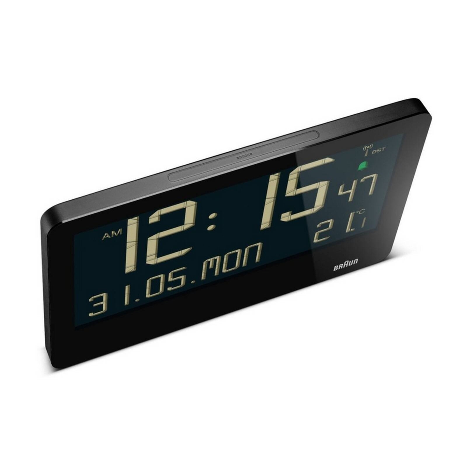 Braun BC14 Funk-Wanduhr schwarz