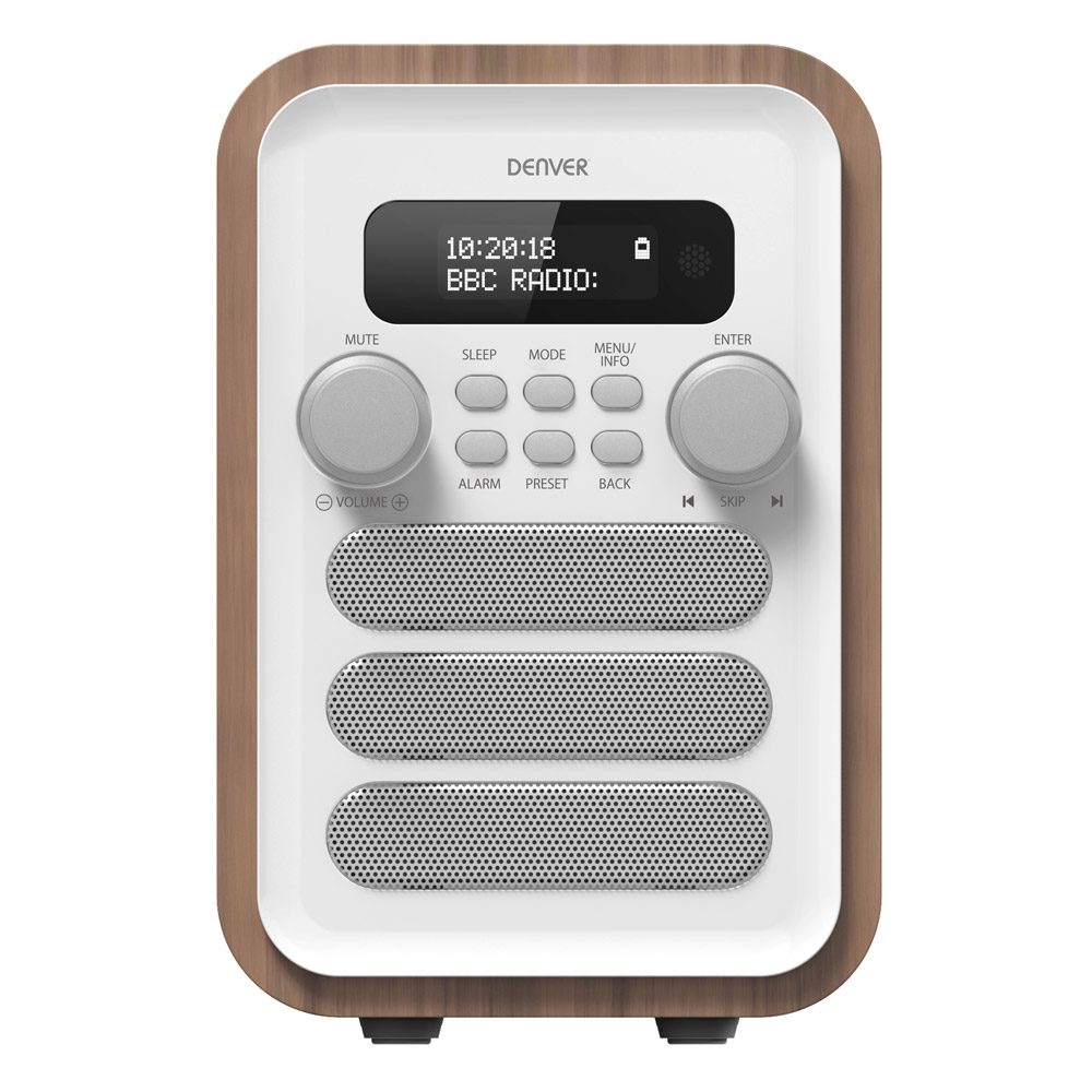 Denver DAB-48 DAB+ Radio weiß