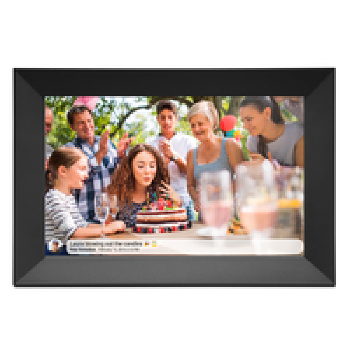 Denver FRAMEO PFF-1063 16GB Digitaler Bilderrahmen schwarz