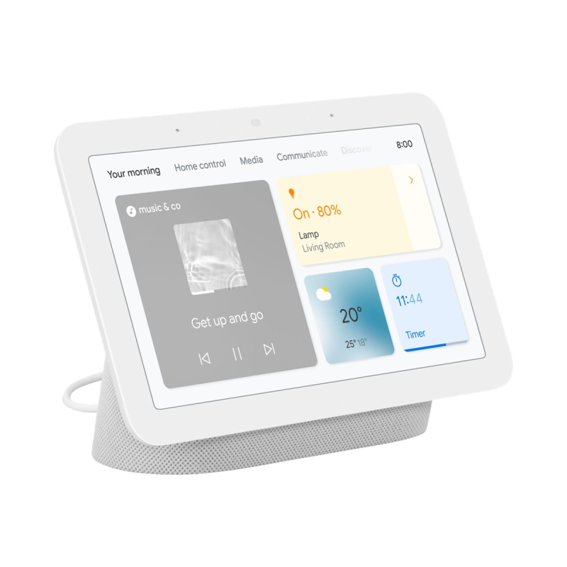 Google Nest Hub (2. Generation) Smart Display kreide