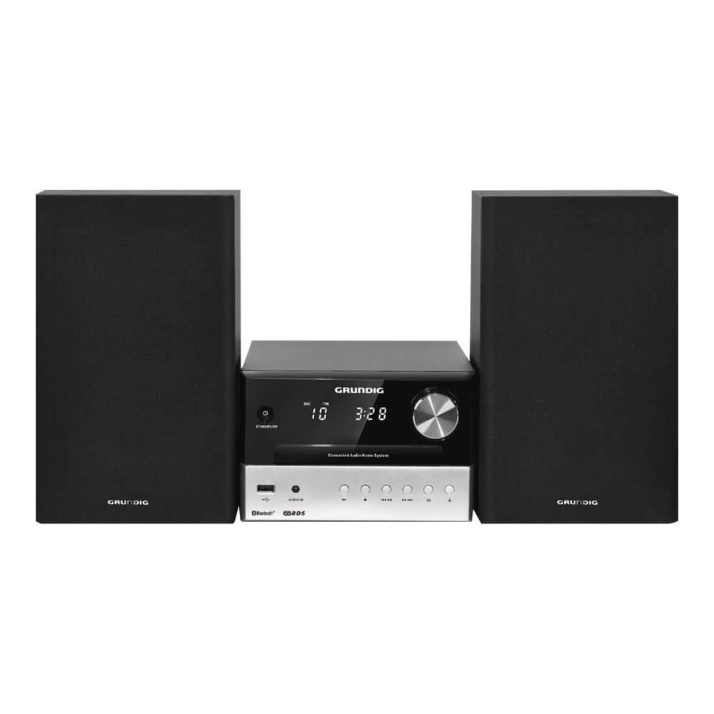 grundig cms 2000 bt hifi system schwarz