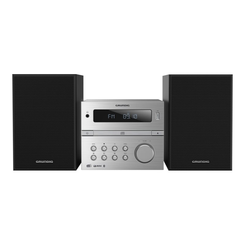 Grundig CMS 4200 BT DAB+ Micro HiFi System silber/schwarz