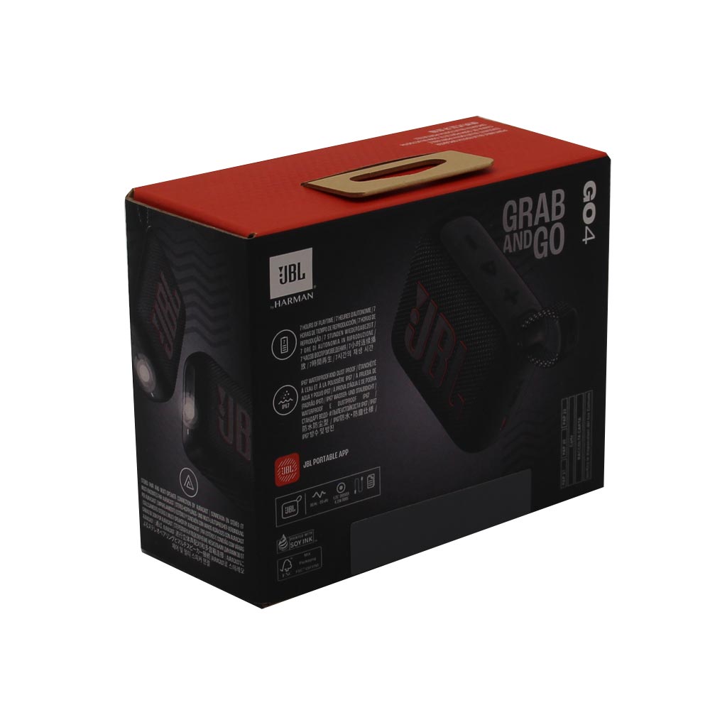 JBL Go 4 Bluetooth-Lautsprecher schwarz