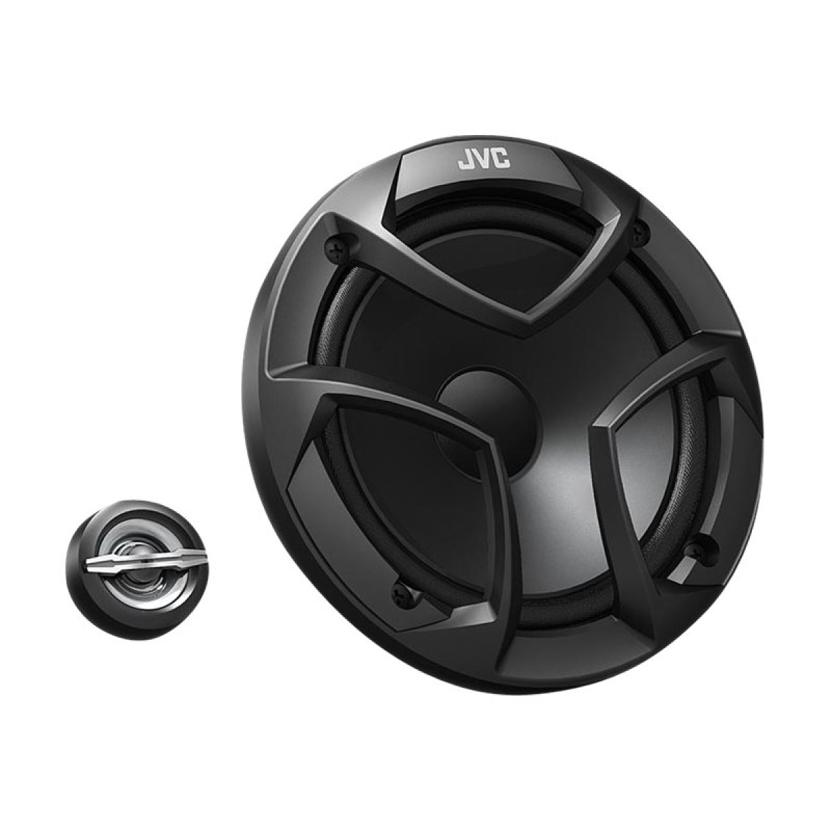 JVC CS-JS600 16cm 2-Wege-Komponentenlautsprecher schwarz