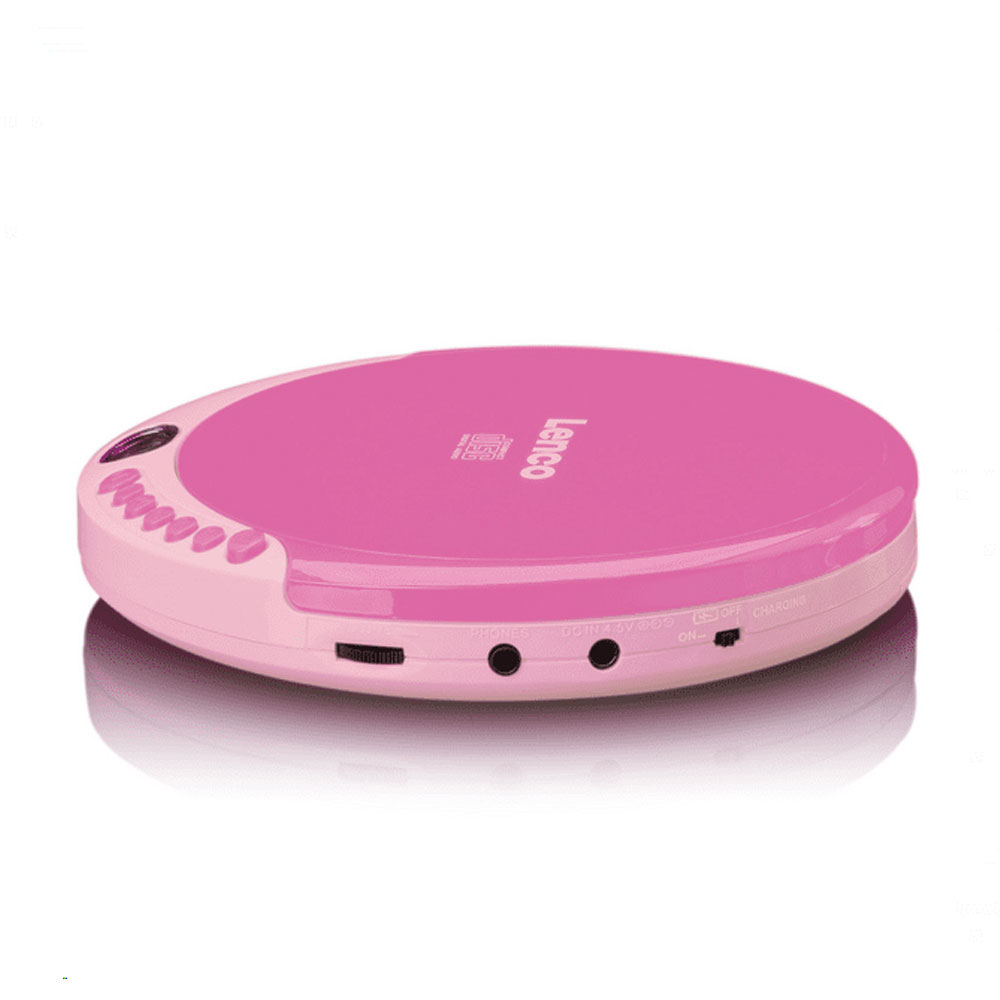 Lenco CD-011PK CD-Player pink