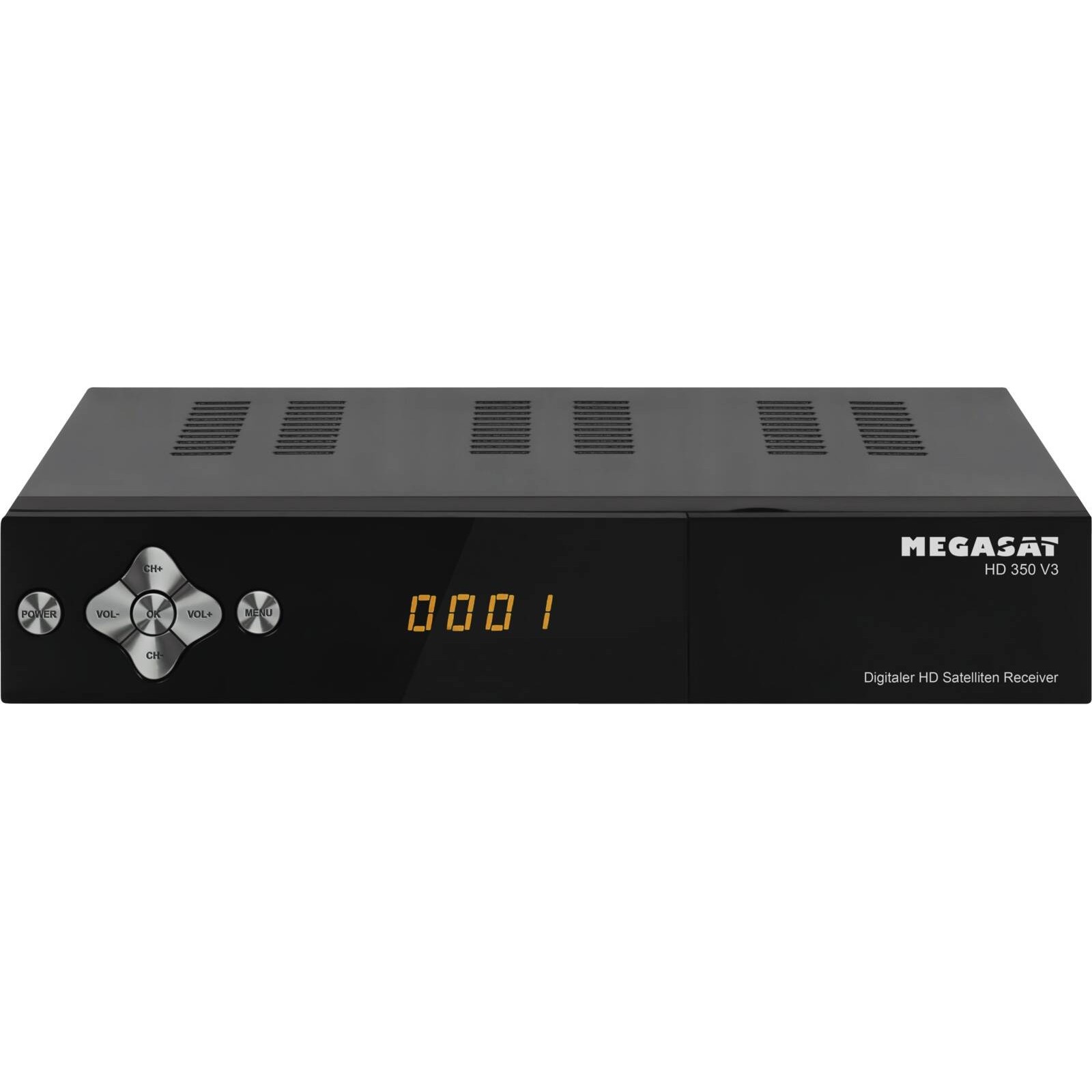 Megasat HD 350 V3 Sat-Receiver schwarz