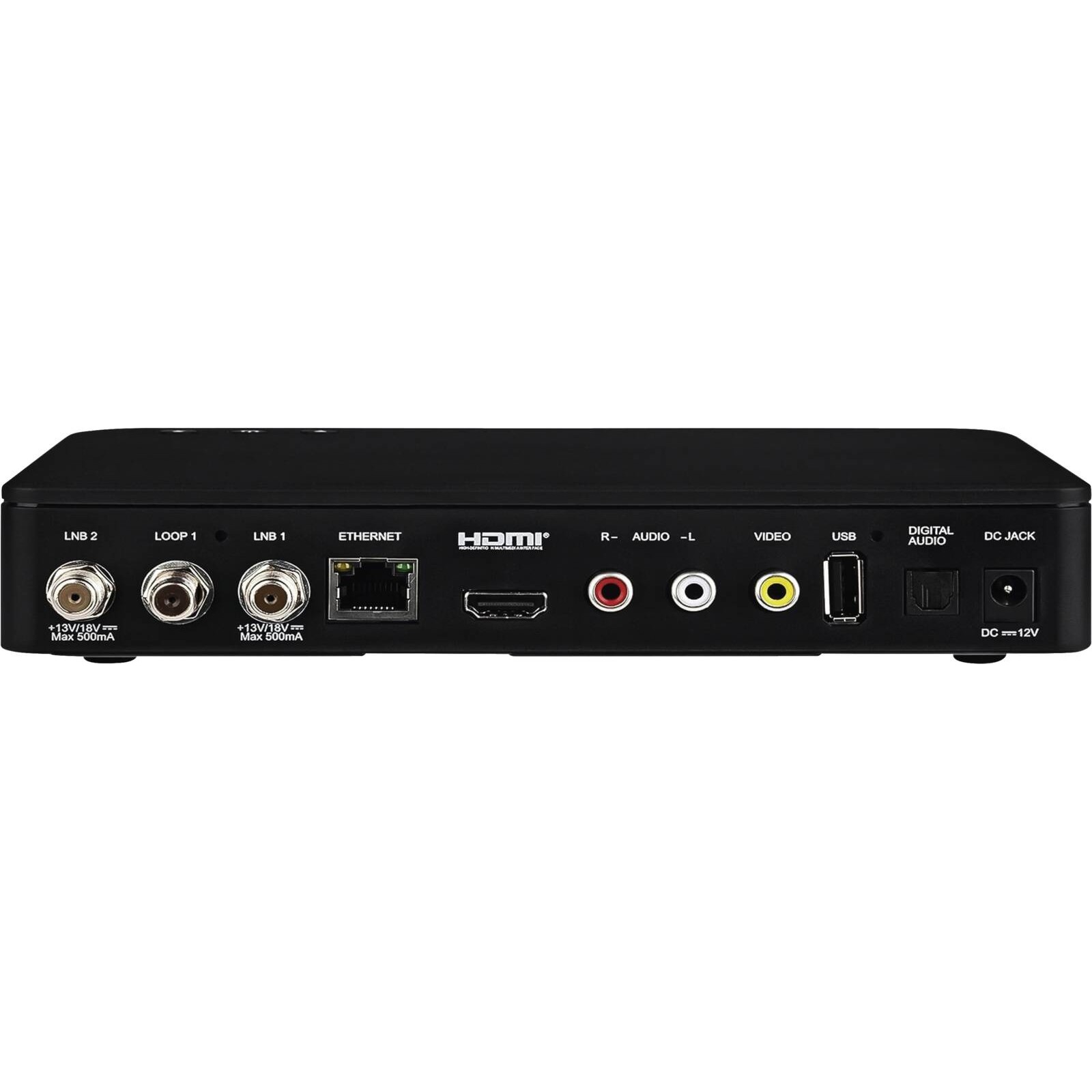Megasat HD 935 Twin V4 Twin-Sat-Receiver schwarz
