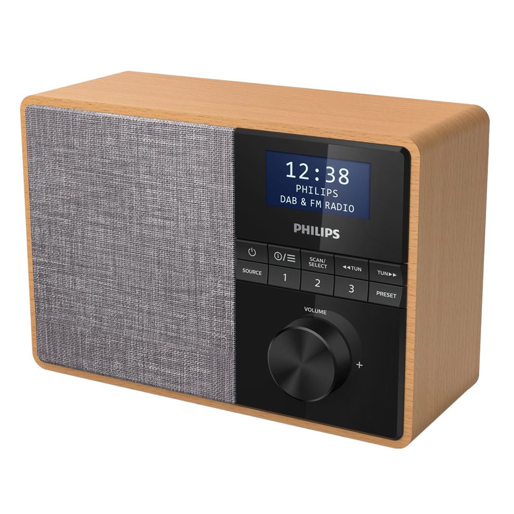 Philips R5505/10 Radio mit Bluetooth Holzgehäuse