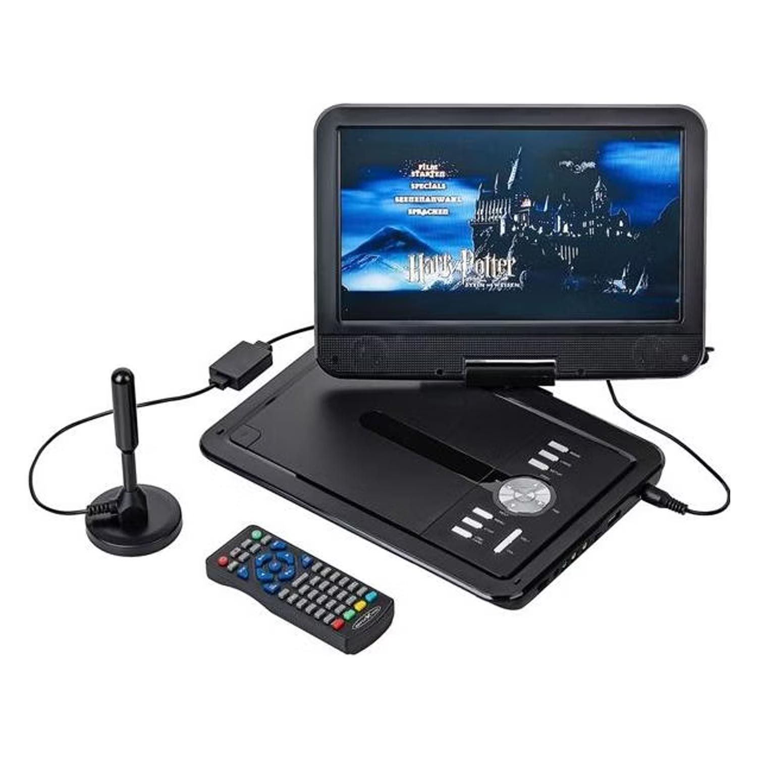 Reflexion DVD1025 Tragbarer DVD-Player & DVB-T2 HD Tuner
