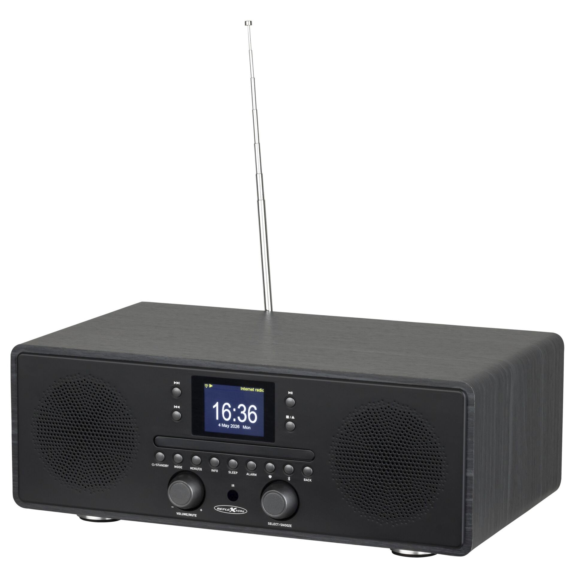 Reflexion HRA23INT Radio schwarz