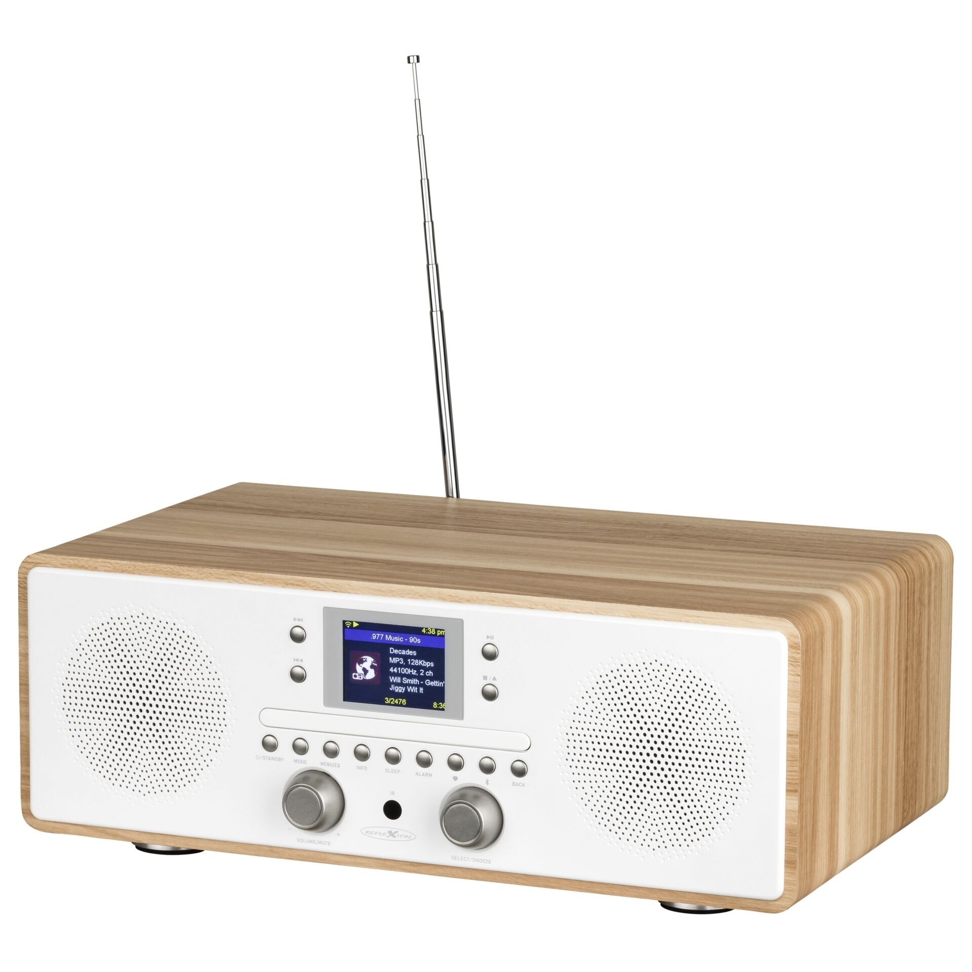 Reflexion HRA23INT Internetradio mit DAB+ und CD-Player weiß