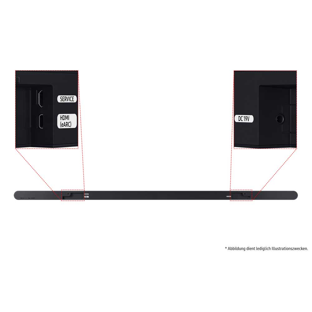 Samsung HW-S810GD 3.1.2-Kanal Ultra Slim Soundbar schwarz