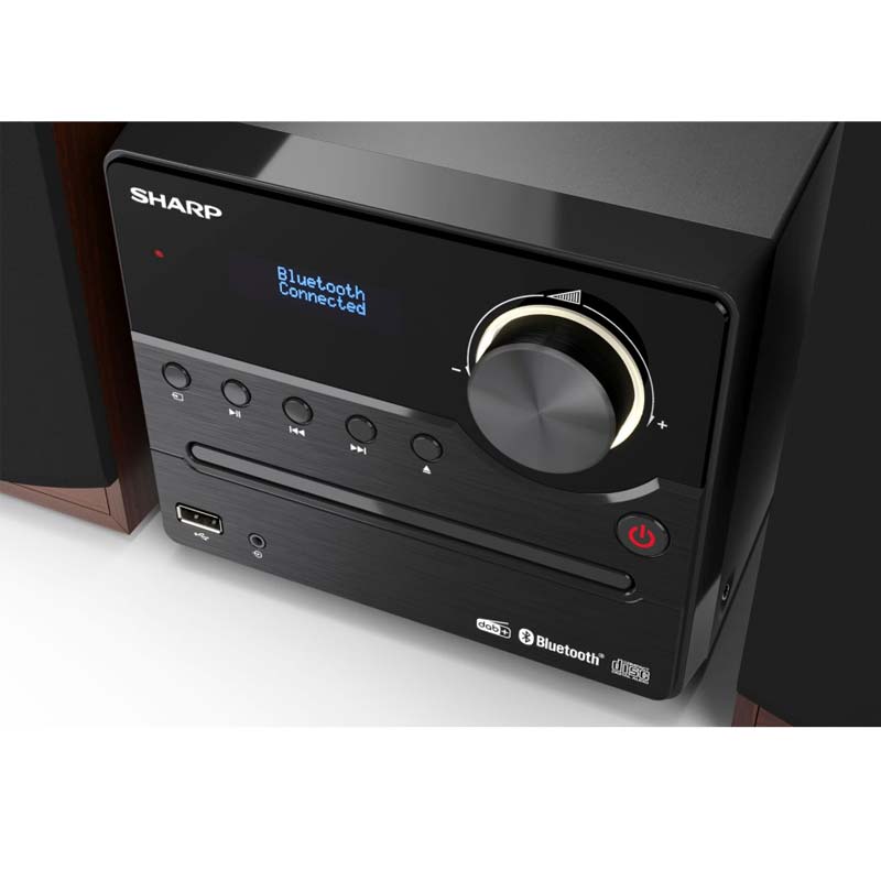 Sharp XL-B517BR Mirco-Soundsystem braun
