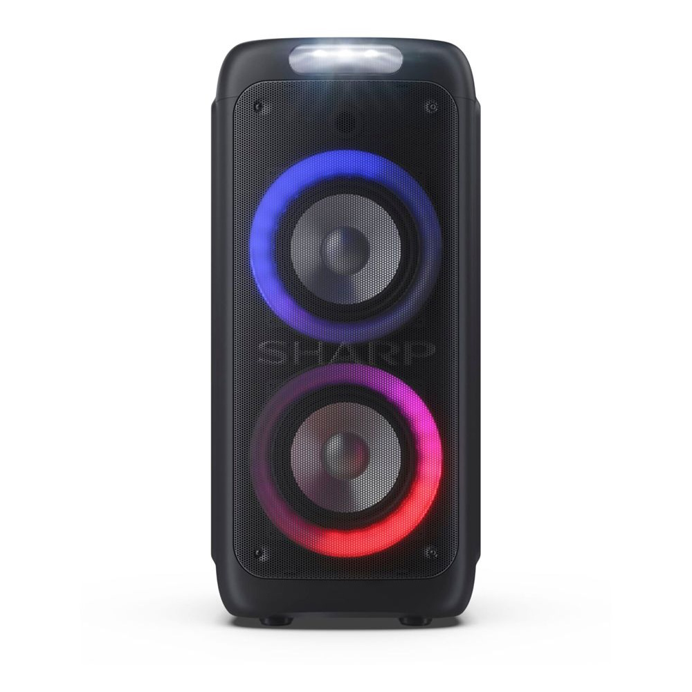 Sharp PS949 Bluetooth Party-Lautsprecher schwarz