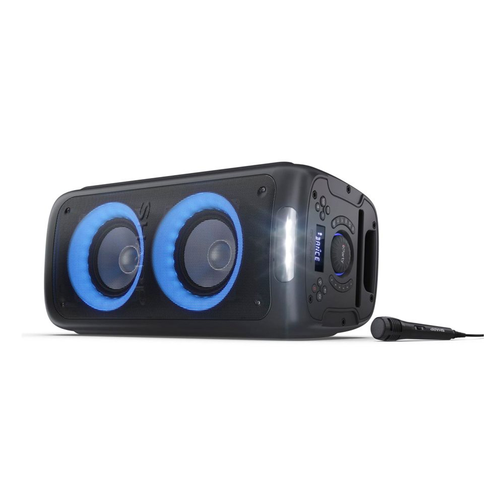 Sharp PS949 Bluetooth Party-Lautsprecher schwarz