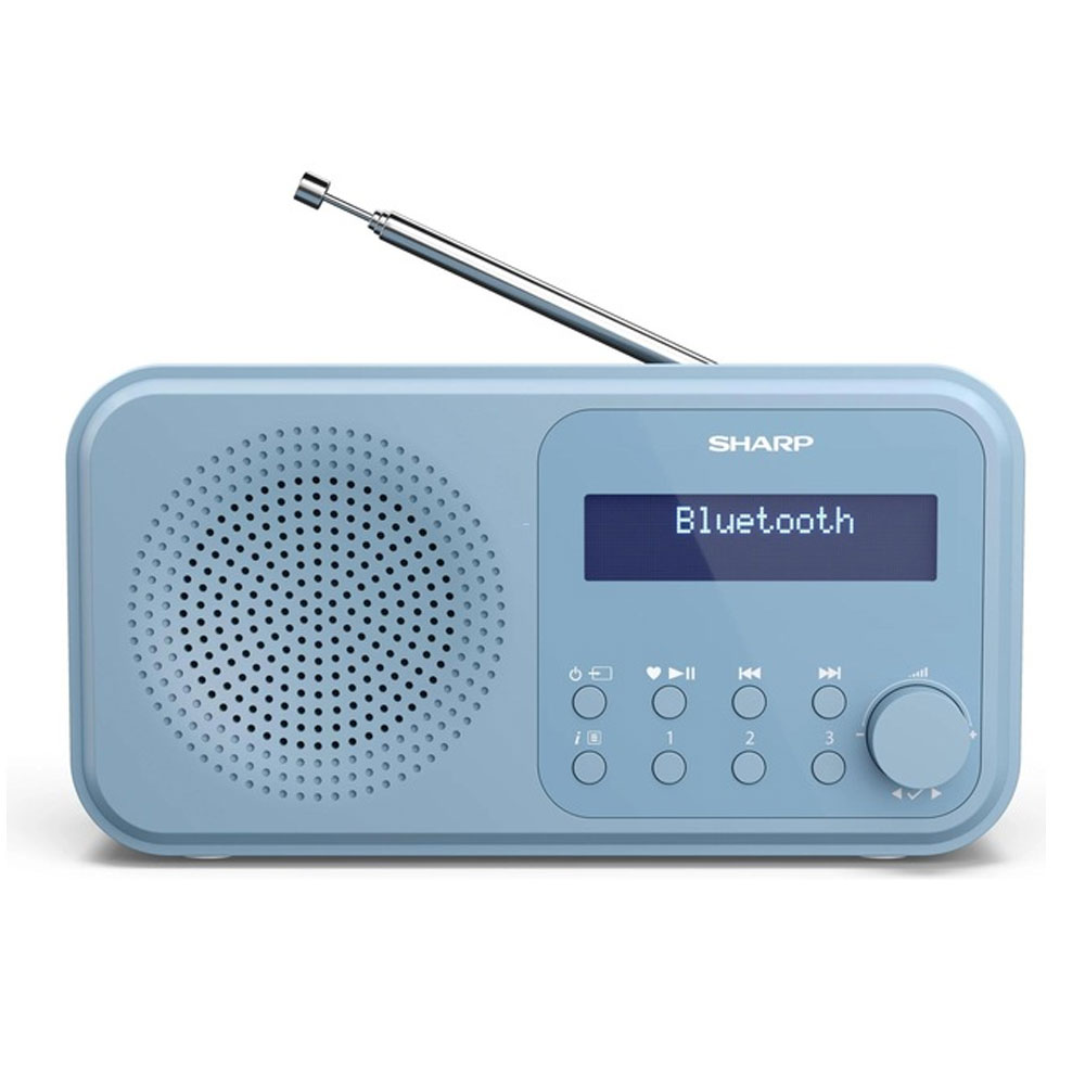 Sharp DR-P420 Portables Digitalradio blau (2. Wahl)