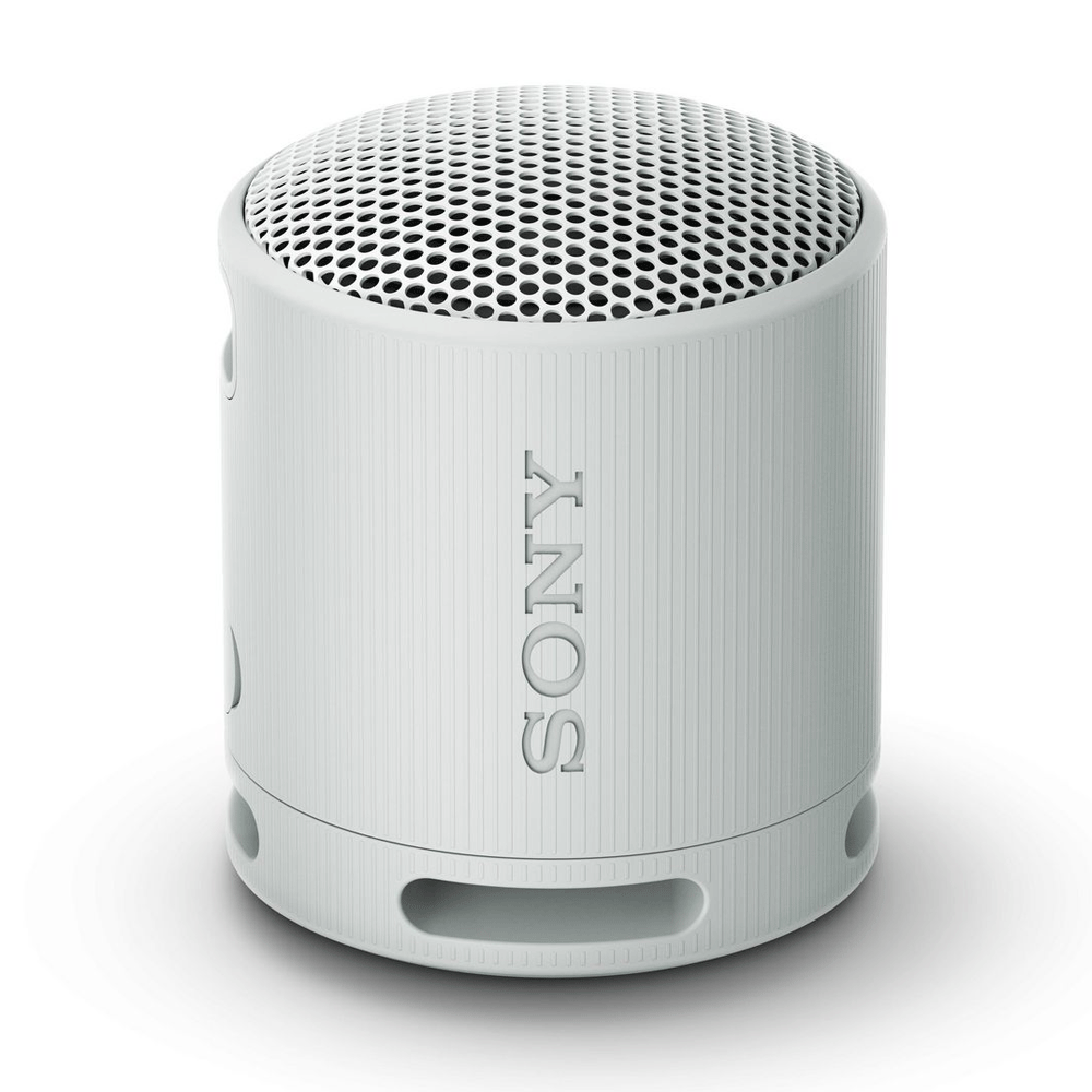 Sony SRS-XB100 kabelloser Bluetooth-Lautsprecher hellgrau