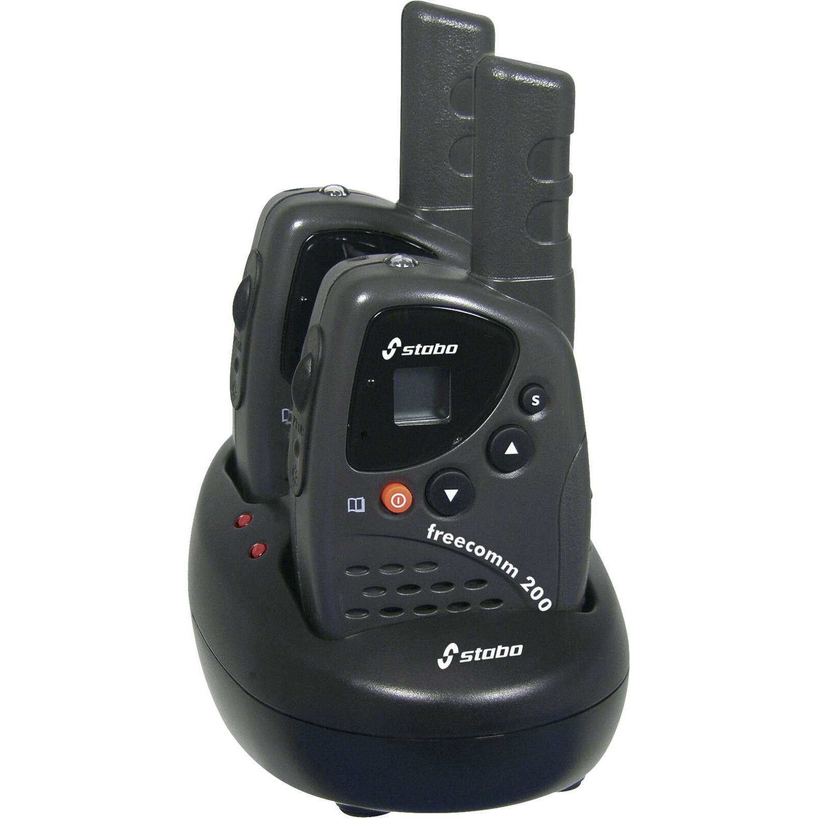 stabo freecomm 200 PMR-Handfunkgerät 2er Set schwarz