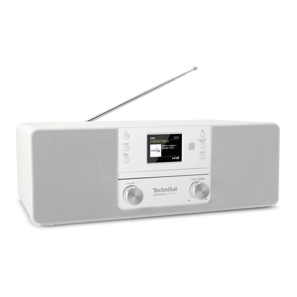 TechniSat DIGITRADIO 370 CD IR Internetradio weiß