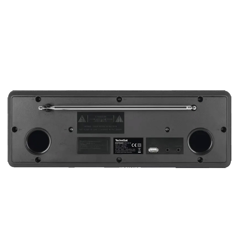 TechniSat DIGITRADIO 370 CD IR Internetradio schwarz (2.Wahl)