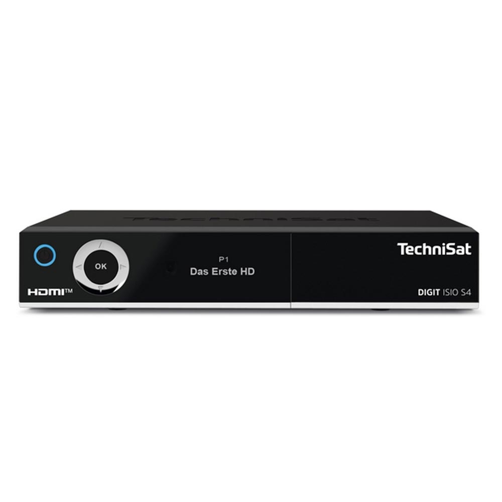 TechniSat DIGIT ISIO S4 Twin Sat-Receiver schwarz (2.Wahl) (neutrale Verpackung)