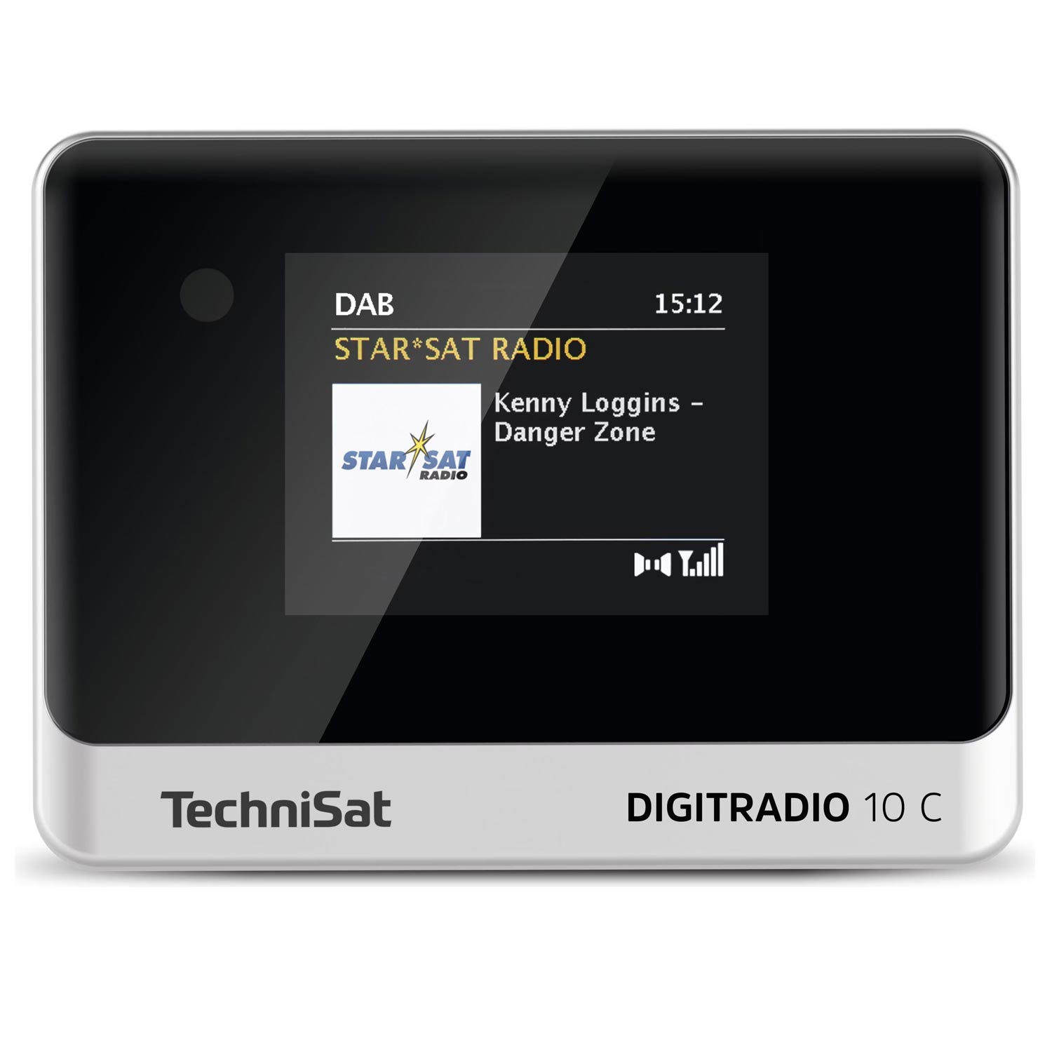 TechniSat DIGITRADIO 10 C DAB+ Digitalradio Adapter schwarz/silber