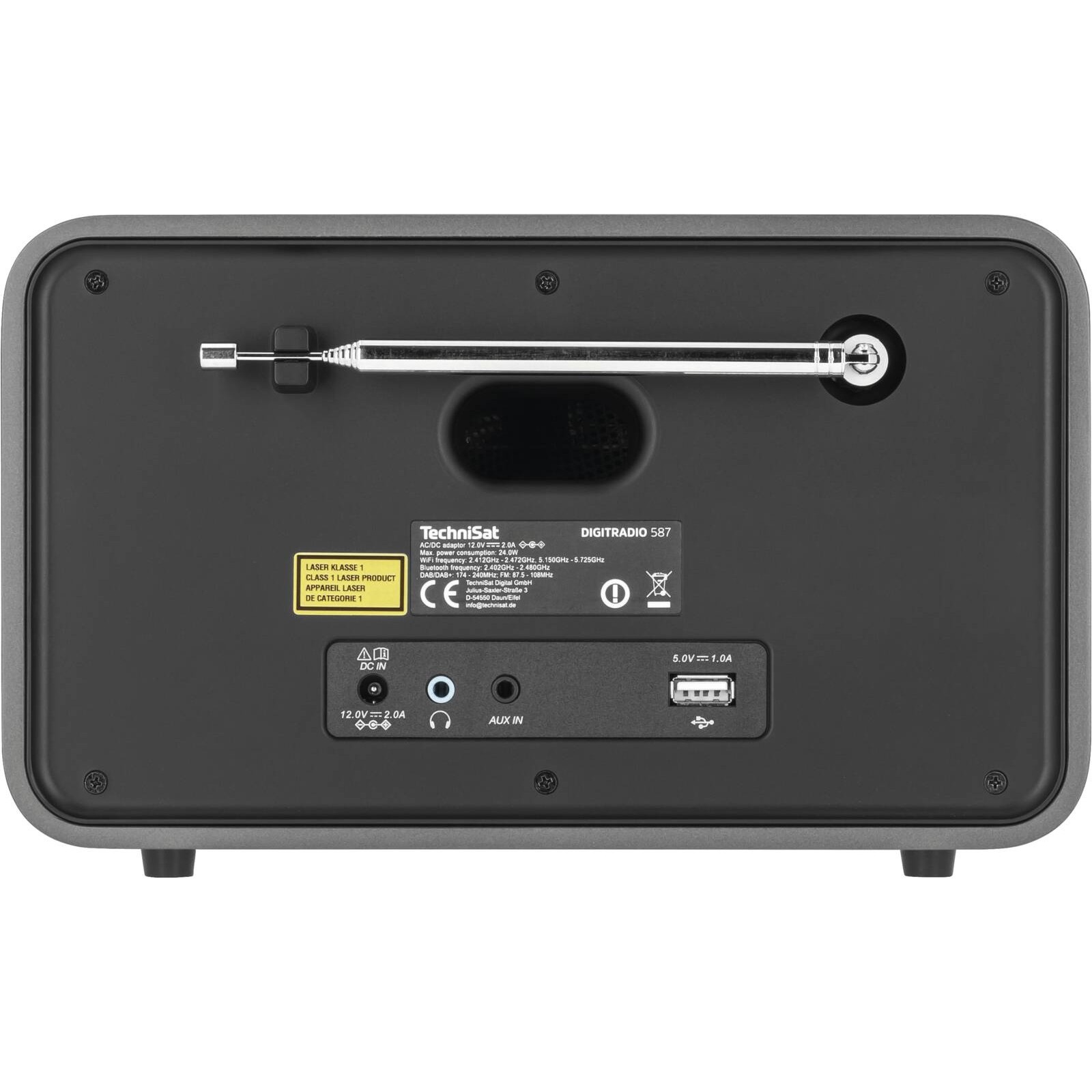 TechniSat DIGITRADIO 587 DAB+ Internetradio mit CD-Player