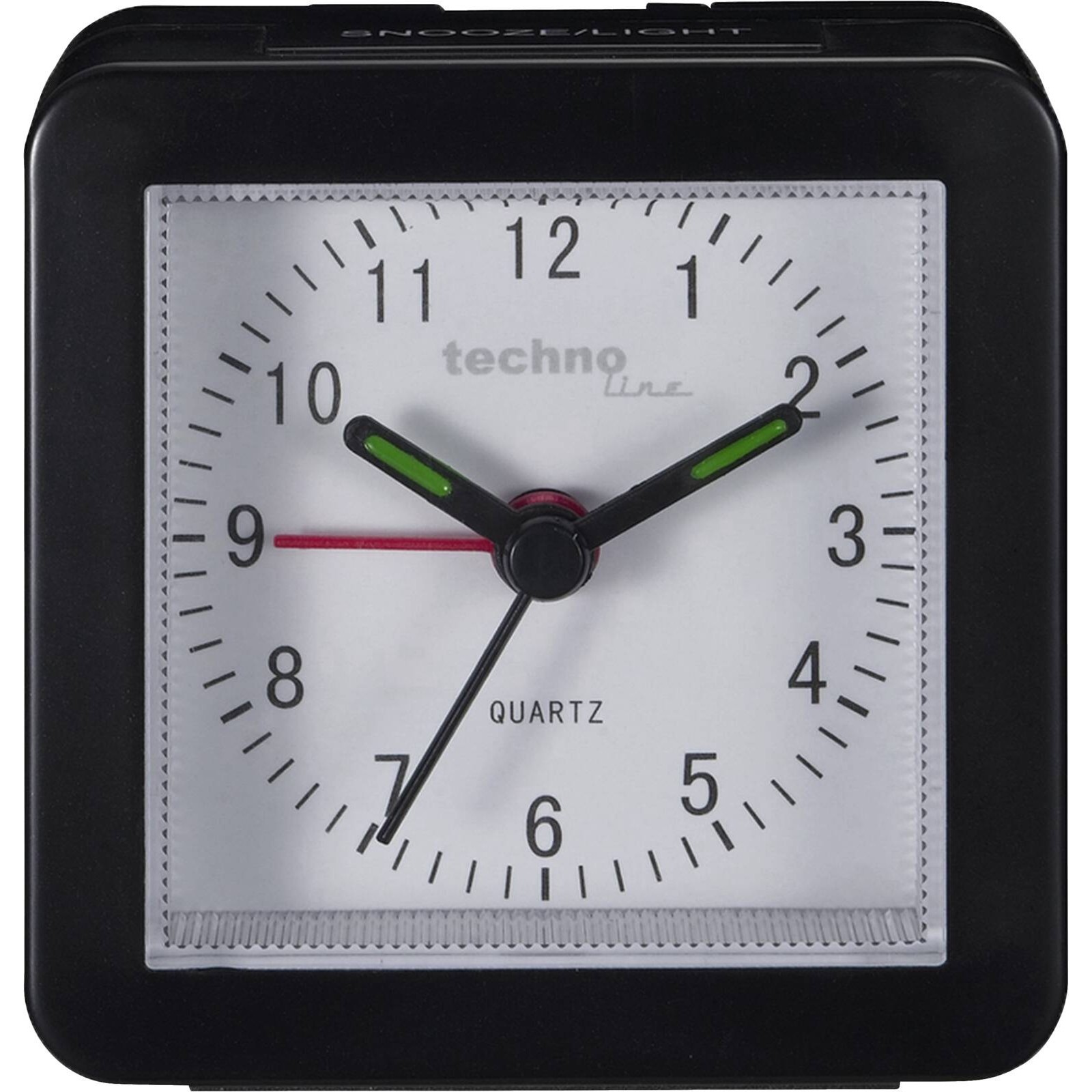 Technoline Modell SC Quarzwecker schwarz