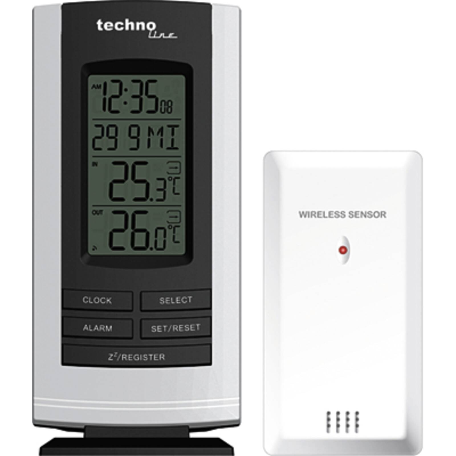 Technoline WS 9180 Wetterstation silber