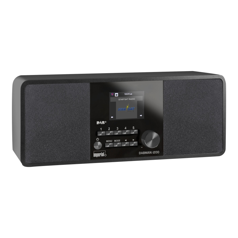 Imperial DABMAN i200 Internet/DAB+ Radio schwarz